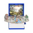 thumbnail image 1 of MesaSe 3D Mini Dinosaurs Keychains Fold Book Keychain Dinosaur World Pendant Keyring for Kid Children Dinosaur Party Favors, 1 of 12