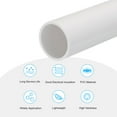 thumbnail image 3 of Unique Bargains PVC Rigid Round Pipe 28mm ID 32mm OD 20cm/8' Length White High Impact for Water Pipe, Crafts, Cable Sleeves, 3 of 6