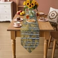thumbnail image 5 of Table Runners 72 Inches Long, Fall Branch Trees Cotton Linen Kitchen Dining Coffee Table Runner for Party Home Decor, Autumn Natural Forest Tabletop Dresser Scarves Runner Decor 16x72 Inch, 5 of 9