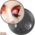 thumbnail image 2 of 5" 40x Magnifying Makeup Mirror with Suction Cup,Compact Travel Size Vanity Mirror with Ring,40X Powerful+ Magnification Concave Mirror for Detailed Checking,Mid-size Portable Handheld Mirror, 2 of 8