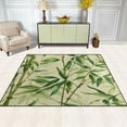 thumbnail image 3 of Non-Slip Area Rug 63x48in Indoor Washable Floor Mats Carpet Printed for Living Room, Bedroom, Home Decor Bamboo Pattern, 3 of 7