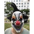 thumbnail image 4 of Elegantoss Terror Wizard Clown Overhead Mask Halloween Creepy Prop for Horror Costume Cosplay for Mens Women and Kids in Latex, 4 of 5