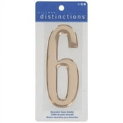 Hillman Stick On Gold Domed #6