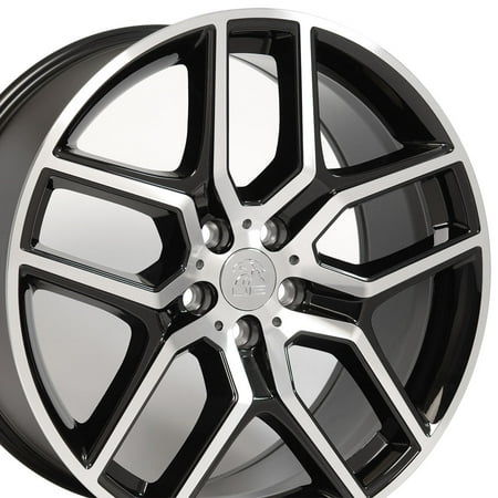 OE Wheels 20 Inch Fits Ford Explorer Flex Freestyle Lincoln MKT Explorer Style Black Machined 20x9 Rim Hollander 10061