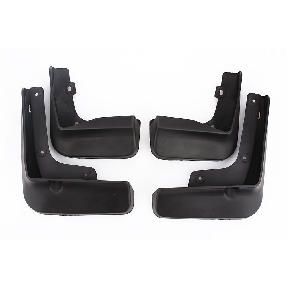 Car Splash Guards Car Mud Flaps Strong Toughness 4pcs Fender Set Anti