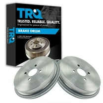 TRQ Rear Brake Drum LH RH Kit Pair Set of 2 for Scion Toyota New BRA71289
