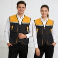thumbnail image 4 of Veste Matelassée Décontractée Sans Manches Légère pour le Confort Quotidien au Printemps Automne Hiver, 4 of 8