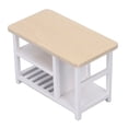 thumbnail image 3 of Mesa de Almacenamiento de Casa de Muñecas, Capas Múltiples 1:12 Mada de madera de haya Bloque de color Miniatura para decoración, 3 of 7
