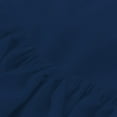 thumbnail image 5 of Luxury 4 Piece California King Size 100% Egyptian Cotton 800 Thread Count Premium Hotel Quality Smooth & Soft Bedding Sheet Set Luxury Soft 24" Inch Deep Pocket - Navy Blue Solid, 5 of 8