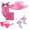 Pink, variant on Halloween Cosplay Costume Royal Western Cowboy Sheriff Outfit Vest Set for Women Gir'ls Retro Roleplay Event Carnival Masquerade Birthday Gift Christmas Roleplay Stage Apparel Apparel Outfit
