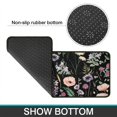 thumbnail image 6 of Pioneer Flower Floral Print Pattern Kitchen Rugs Sets Of 2,Anti Fatigue Kitchen Mat Rugs Non Slip Washable,Decorative Kitchen Floor Mats for Kitchen,Sink,Laundry,17"X30"+17"X47", 6 of 7