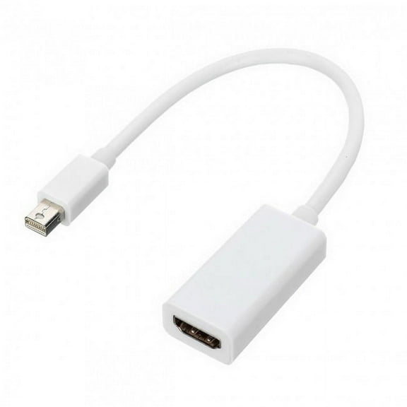 Xiwai Cable Mini DisplayPort DP to HDMI Female 1.3 Adapter Support Audio Color 20cm for Mac