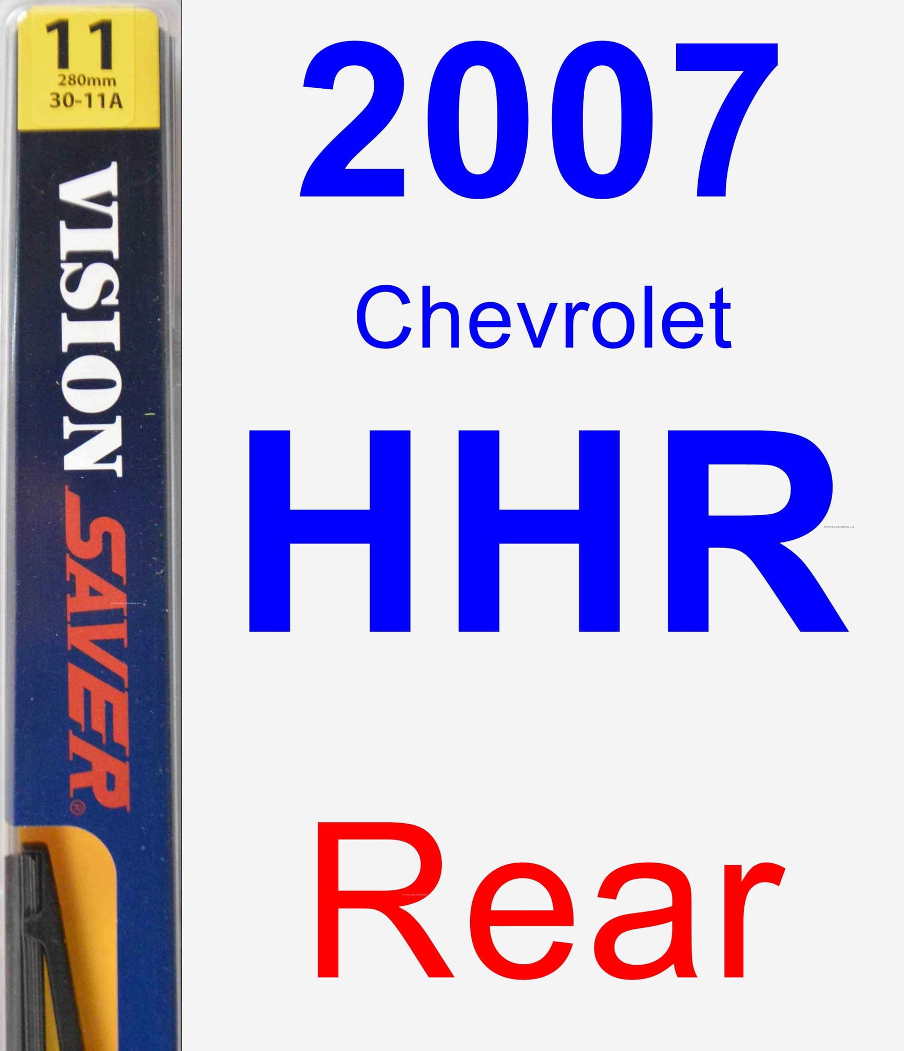 2007 Chevrolet HHR Rear Wiper Blade Rear
