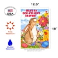 thumbnail image 2 of Toland Home Garden Egg-cellent Easter Eggs Easter Flag Double Sided 12x18 Inch, 2 of 5