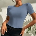 thumbnail image 2 of Women's Summer Sexy V Neck Knitted Solid Color Tank Top, 2 of 4