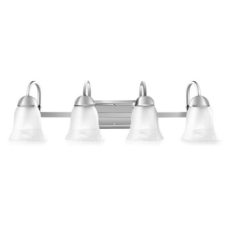 

CocoCherry Bath Light 4-Light LED Brushed Nickel Vanity