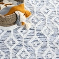 thumbnail image 6 of SAFAVIEH Augustine Laura Geometric Area Rug, Ivory/Blue, 4' x 6', 6 of 11