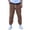 Brown, variant on Wutalume Men's Loose-Fit Stretch Corduroy Lightweight Breathable Pants, Comfortable and Flexible Trousers for Casual and Daily Wear,Black L