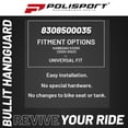 thumbnail image 3 of Polisport Bullit Handguard for Motocross Motorcycles–for Kawasaki KX250 (2020-22) – 2 Lever Mounting Systems, Durable, Easy to Install, Supermoto, Motard, Dirt Bikes & Off-Road Protection- White, 3 of 9