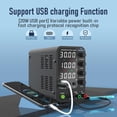 thumbnail image 2 of Fuente de alimentación DC Jesverty SPS-3010V 0-32 V 0-10 A con USB y tipo C, 2 of 6