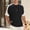 Black, variant on Men’s Color Block T-Shirt – Micro-Pique Cotton Blend | Stretch Fabric | Casual & Sport Tees for Men Big and Tall Size M-5XL White