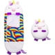 thumbnail image 1 of 2 in 1 Sleeping Bag for Kids, Sleeping Bag for Camping, Animal Sleeping Bag with Cushion, Gift for Boys and Girls 160 x 60 cm, 1 of 5