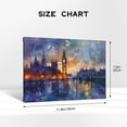 thumbnail image 4 of 8x12 inch Canvas Painting Watercolor Big Ben,Restaurant,Lounge,Apartment Home Wall Decor Art Paintings Prints,Enchanting Big Ben Watercolor Canvas Painting Wall Art,Gift For Watercolor Lover, 4 of 6