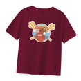 thumbnail image 2 of Camiseta de mujer roja clásica de manga corta para ir de compras, caminar y desplazarse Rojo Yuyangstore Camiseta para mujer, 2 of 8
