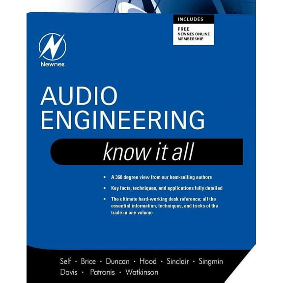 Newnes Know It All Audio Engineering: Know It All: Volume 1, Book 1, (Paperback)