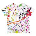 thumbnail image 2 of Splatter Paint White All Over Toddler T Shirt Multi 4T, 2 of 2