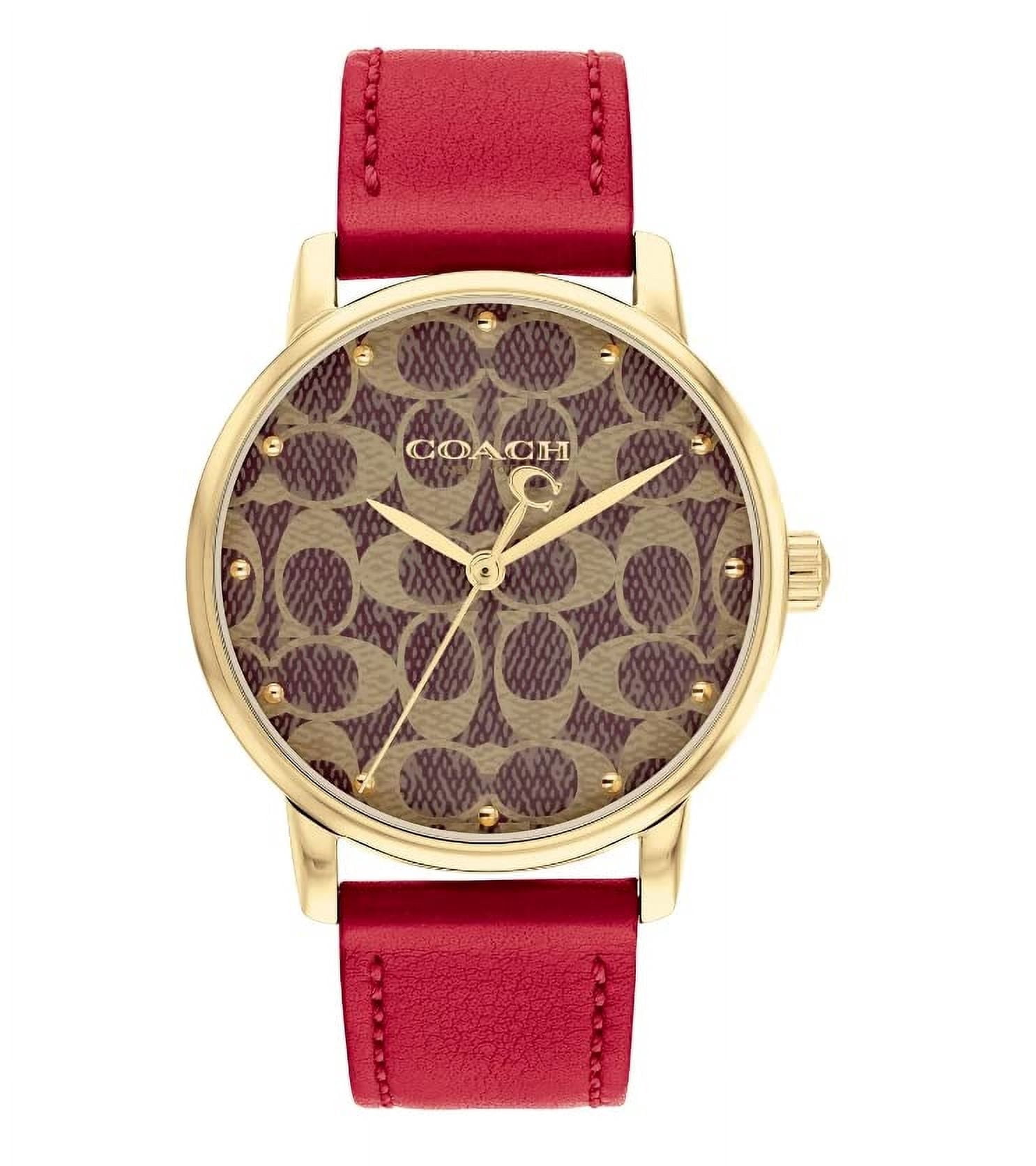 NWT Coach Rayden Watch, 32 Mm Red C6526 976abb5b-5981-363c-a15e-  main image 2