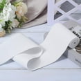 thumbnail image 4 of 3M 4.7 Inch Elastic Spool White Wide Heavy Stretch High Elasticity Band Knit Flat Braid Sewing Elastic Strap Bundle for Sewing Making Craft Waistbands Pants Necklines Hats Socks DIY Supply, 4 of 8