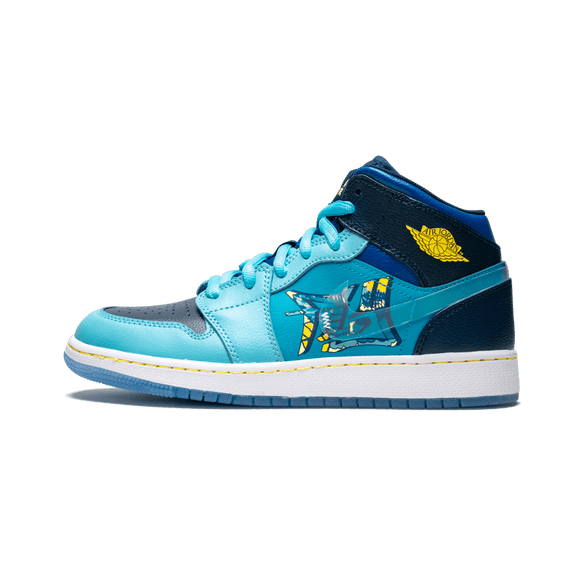 JORDAN GRADE SCHOOL Air Jordan 1 Mid GS "Fly" BV7446 400 from Stadium Goods