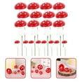 thumbnail image 2 of Mini Foam Mushroom Cupcake Toppers (20pcs) - Woodland Theme, 2 of 5