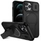 thumbnail image 1 of Funda para iPhone 12 Pro Max 6.7" con Soporte de Plegado Invisible, Carga Inalámbrica Magnética Segura, Carcasa Deslizante para Cámara, Funda Protectora Resistente a Prueba de Golpes y Caídas, 1 of 10
