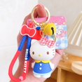 thumbnail image 1 of Llavero genuino de la serie Sanrio Gege Sweetheart, escolar Lindo bolso de dibujos animados, encanto de Hellokitty Mymelody, papelería, regalo de muñeca de Pvc YAOSANBAO BAO unisex, 1 of 2