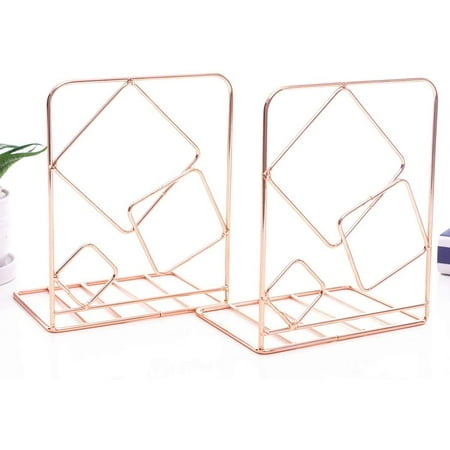 Creative Minimalist Style Bookends Metal Adjustable Bookshelf Stand