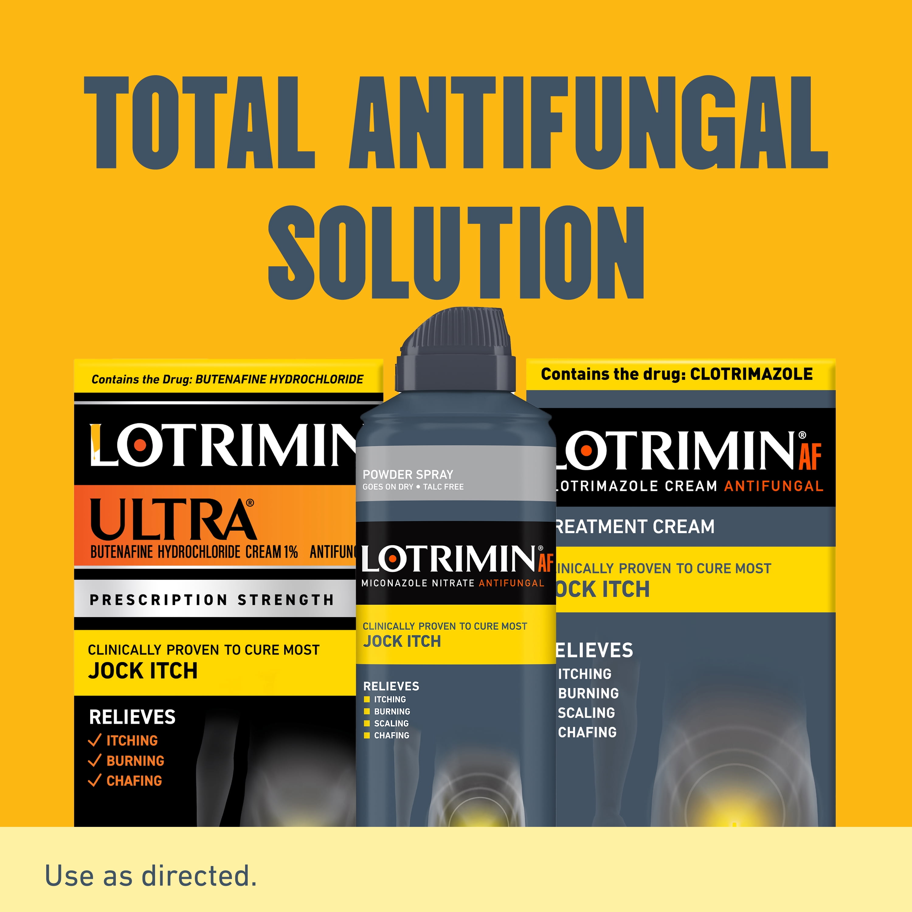 Lotrimin Ultra Extra Strength Jock Itch Antifungal Treatment Cream, 12G Tube