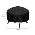thumbnail image 2 of Bgsha Housse de Meuble 210D Housse de Gril Bbq Imperméable et Antipoussière Housse de Table Ronde, 2 of 6