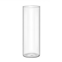UNTERING Modern Clear Glass Flower Vase Glass Cylinders Vase Florals Container Flower Vase Elegant Table Centerpieces Decorations