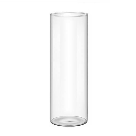 UNTERING Modern Clear Glass Flower Vase Glass Cylinders Vase Florals Container Flower Vase Elegant Table Centerpieces Decorations