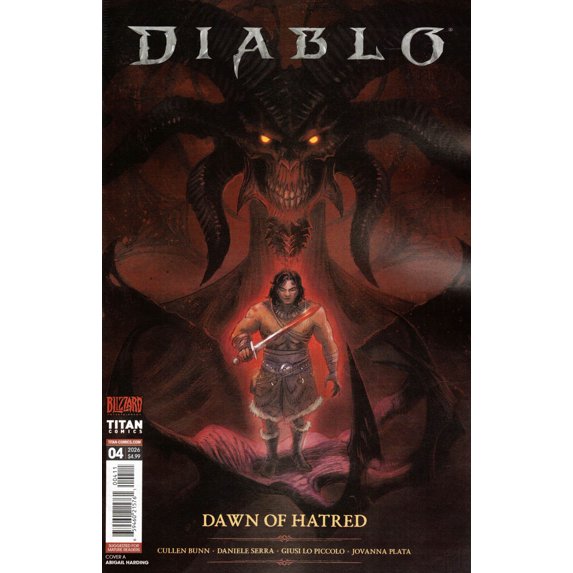 Diablo: Dawn of Hatred #4A VF ; Titan Comic Book