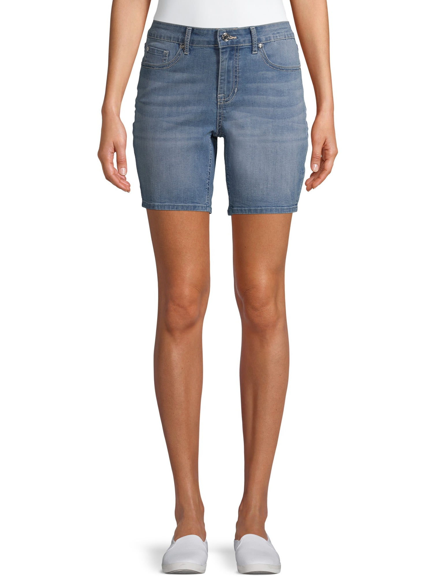 misses jean shorts