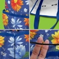 thumbnail image 5 of Garden Tool Bag,Pioneer Flower Floral Print Pattern Garden Tool Organizer,Garden Gifts,Waterproof Multi-Pocket Garden Tool Storage 11.8x5.5x11.4 Inch(Tools NOT Included), 5 of 6