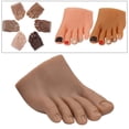 thumbnail image 2 of Práctica de uñas suaves Entrenamiento de pie Modelo Maniquí de manicura Derecha C Zulema Modelos de pies para práctica de uñas, 2 of 8