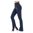 thumbnail image 7 of Scyoekwg Leggings for Women Ladies Sweatpants Solid Color Casual High Waist Stretch Tight Fitness Sports Running Yoga Pants Loose Comfy Trousers Navy,M, 7 of 7