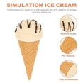 Artificial Ice Cream Model Children Ice Cream Pretend Toy Ice-cream