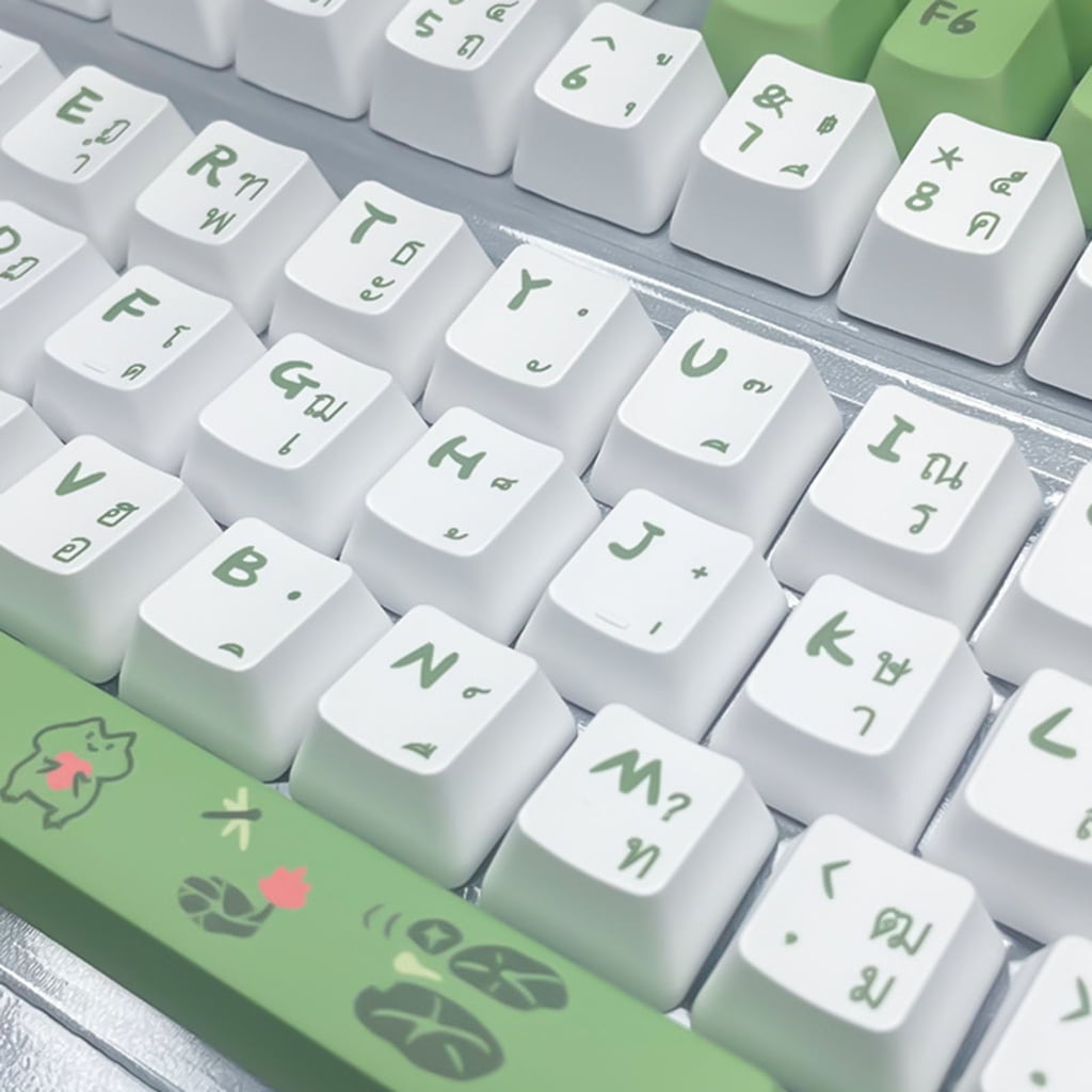 Apooke XDA Keycaps Thai Keycaps for MX Switches 64/68/75/87/98/104/108 Keyboard