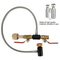 thumbnail image 4 of OTVIAP G1/2 CO2 Cylinder Refill Adapter with Hose For Filling Sodastream Tank, CO2 Refill Adapter Connector, Filling SodaStream Tank Adapter, 4 of 8