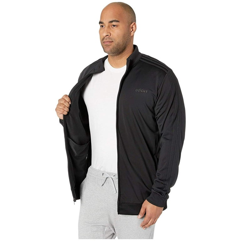 Adidas men's big and hotsell tall essentials track jacket